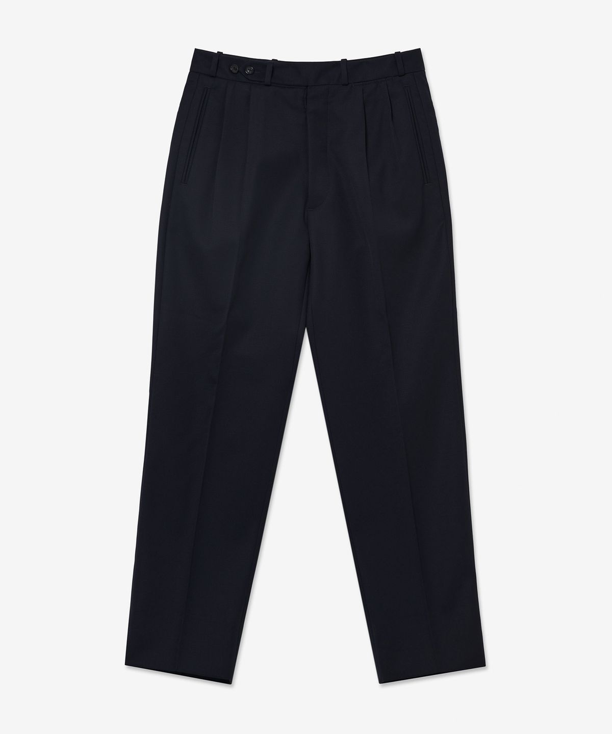 메종 마르지엘라(MAISON MARGIELA) 울 게버딘 트라우저 - 다크 블루 / S50KA0626S76539511
