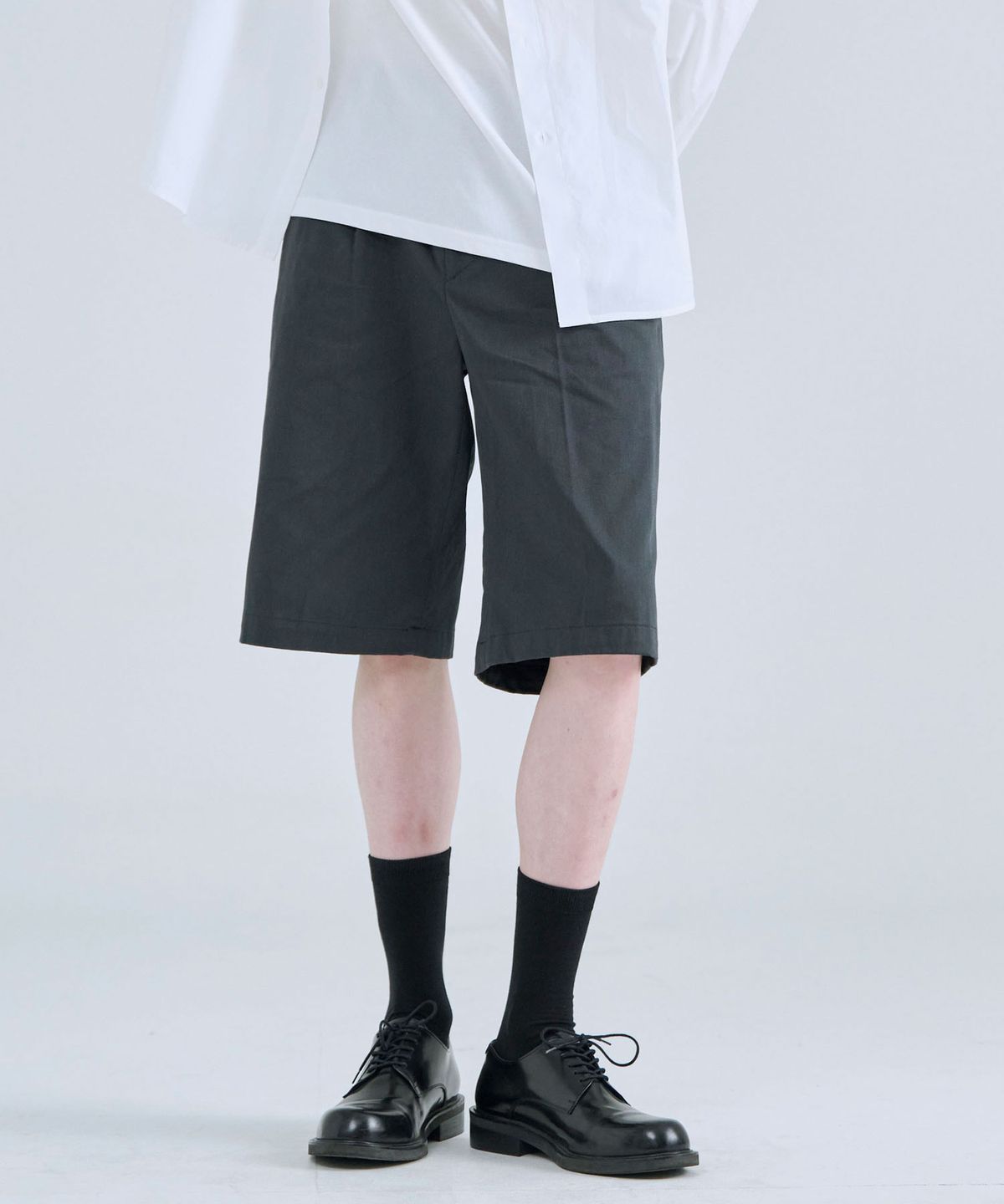 지플리시(ZPLISH) 하프 캠프 팬츠 블루그린