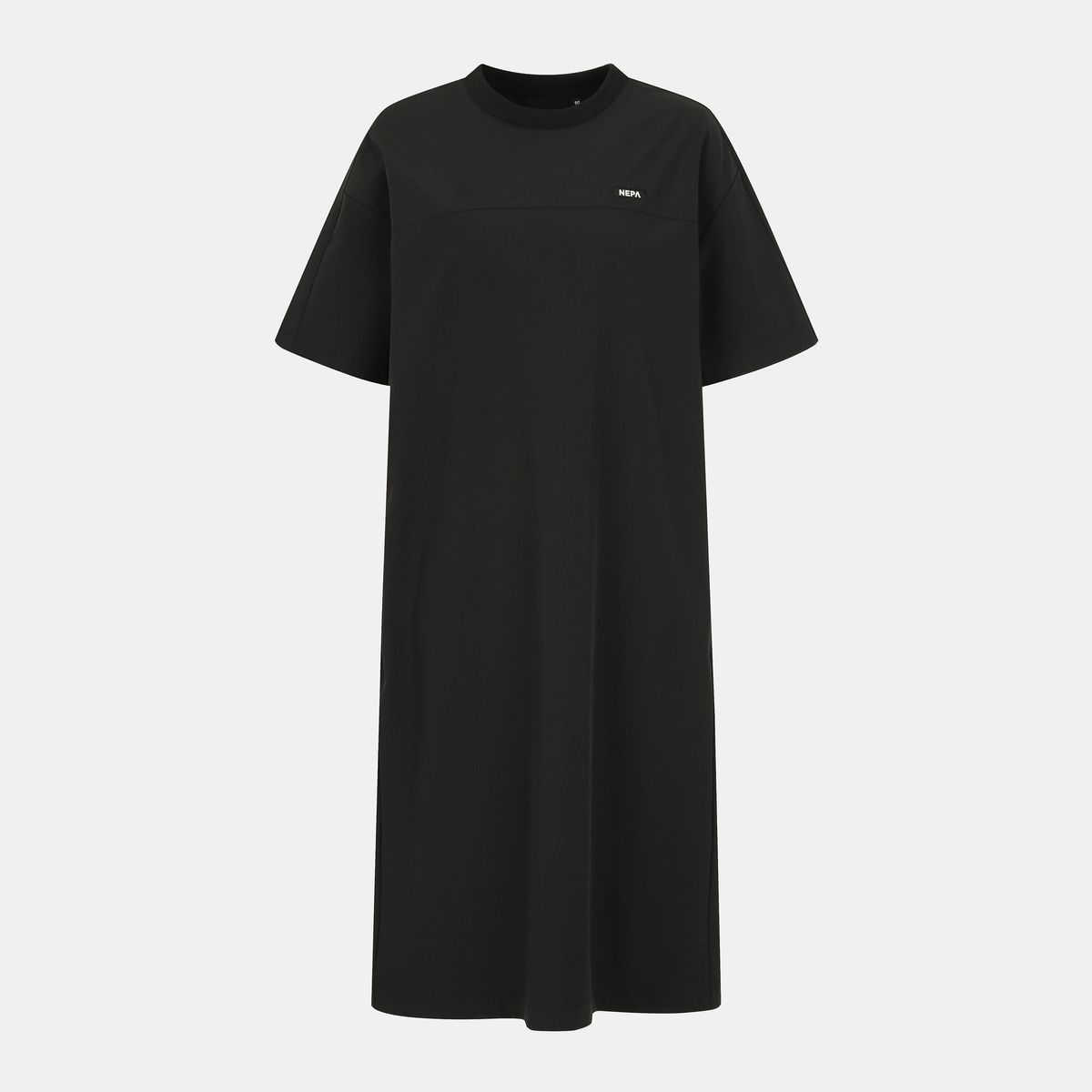 네파(NEPA) 7J45379 여성 컴포 우븐 반팔 원피스 (레귤러핏)