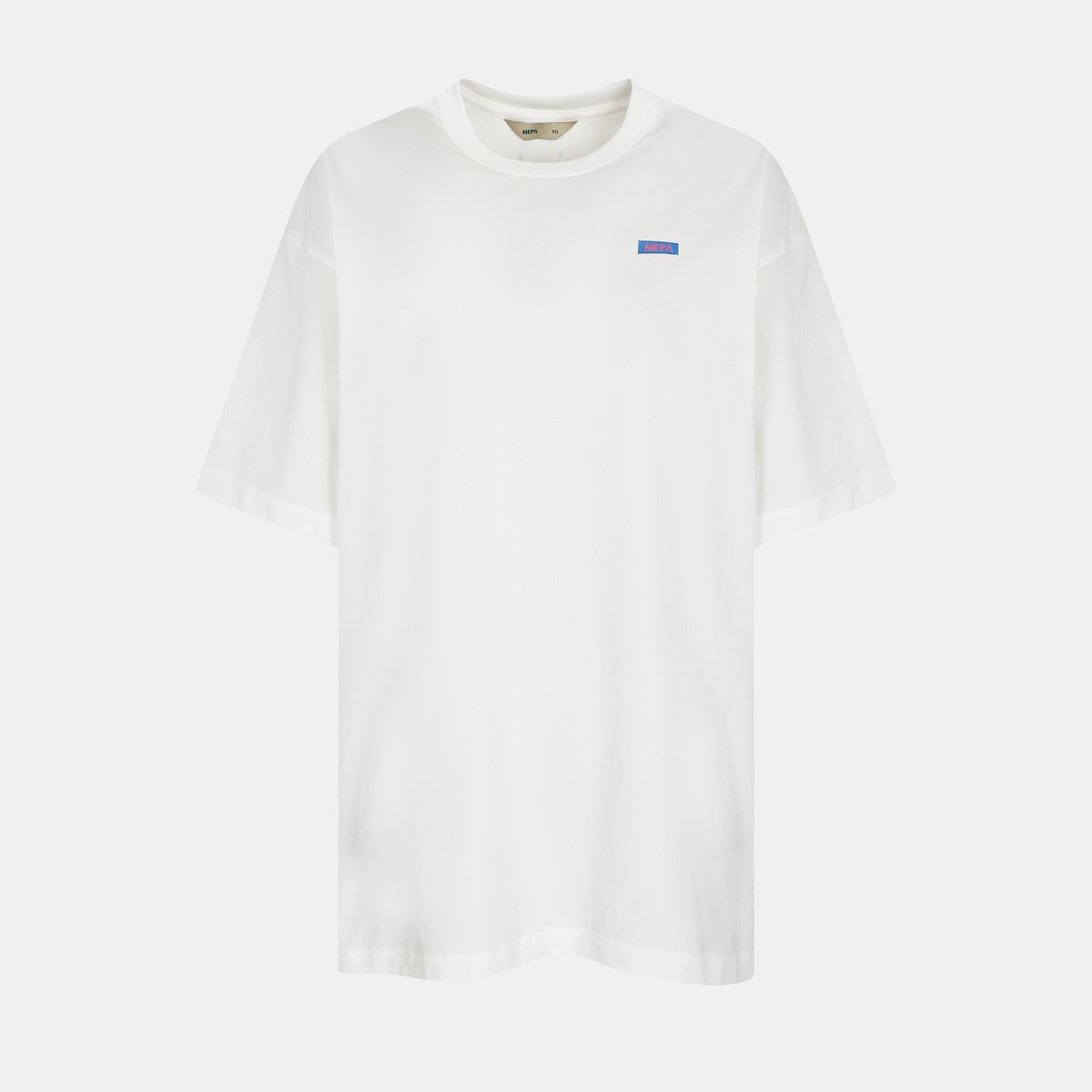 네파(NEPA) 7J45362 여성 씨타 긴기장 반팔 라운드 티셔츠 (루즈핏)