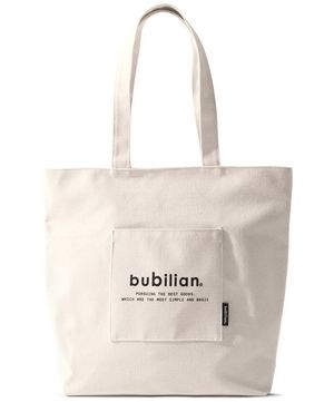 지퍼 에코백_Ivory