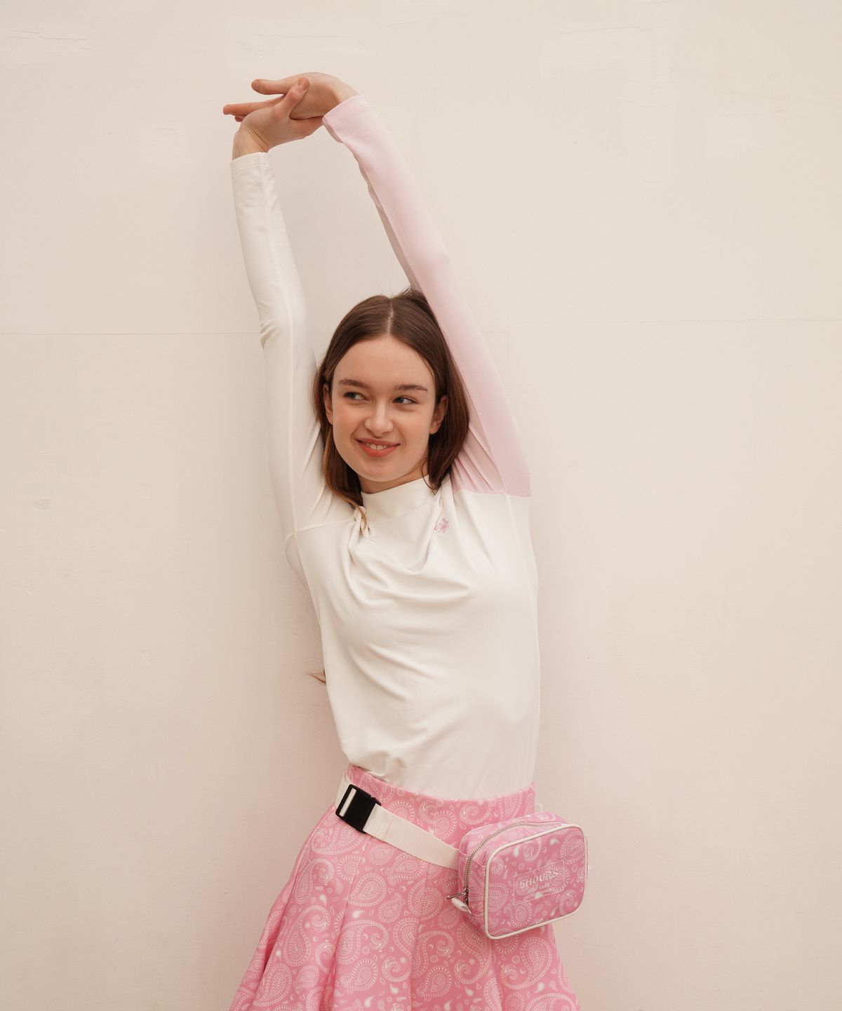 파이브아워스(5HOURS) COOLING BASE LAYER_PINK