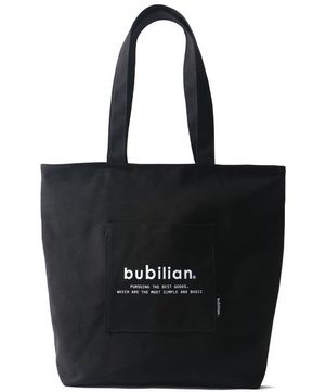 지퍼 에코백_Black