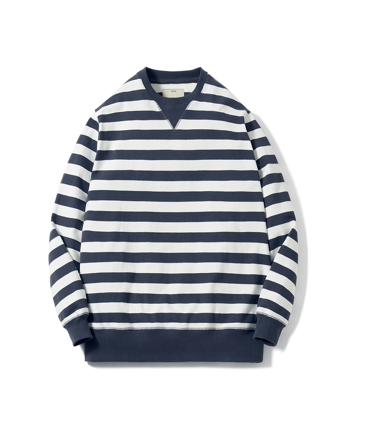 포터리(POTTERY) Naval Crewneck T-Shirt (Navy)