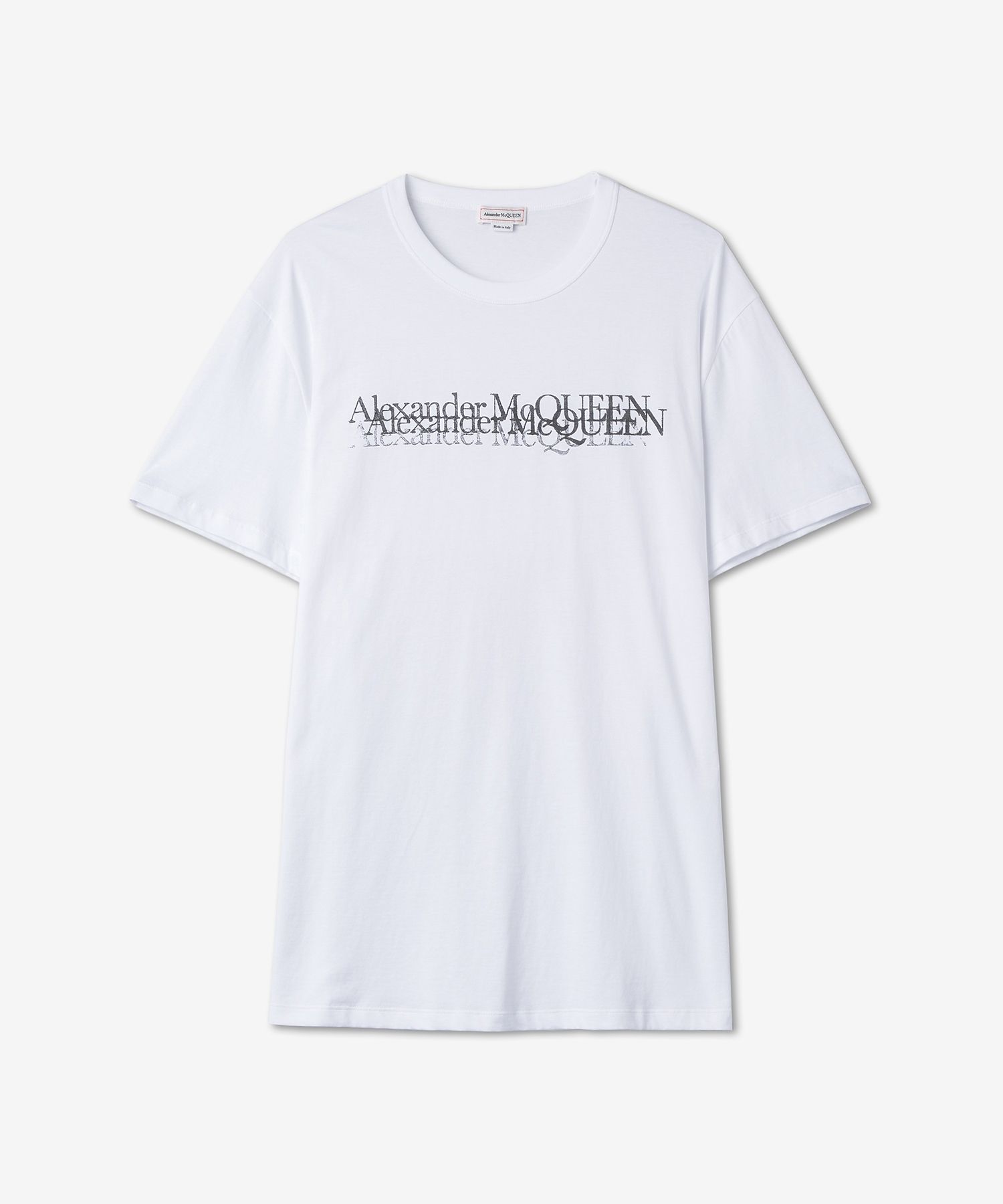 【Alexander McQUEEN】Stamp Logo Print Short Sleeve T-Shirt MUSINSA | ALEXANDER McQUEEN Stamp Logo Print Short-sleeved T
