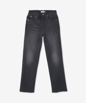 70S 스토브 파이프 데님 팬츠 - 오닉스 페이드 / 14403W7STV27ONYXFADE