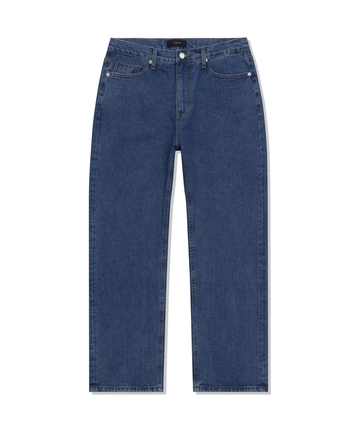 デニム・ジーパン [VARZAR] Signature Stud Straight Fit Denim Pants 楽天市場】【正規販売店】VARZAR デニム パンツ Signature Stud