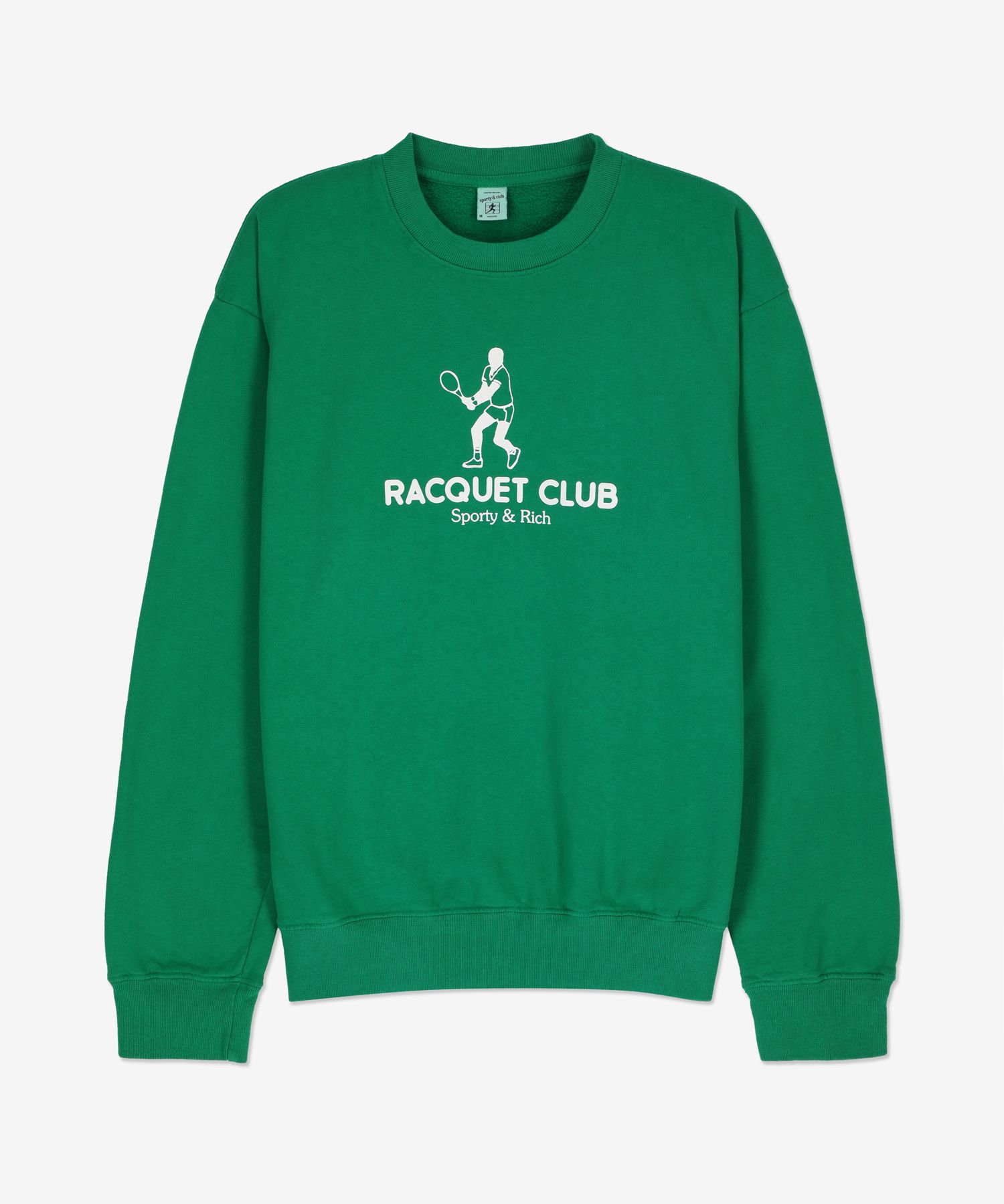 スウェット・トレーナー Sporty & Rich Racket Club Man to Man Grass CR654GS CR654GSFW MUSINSA | SPORTY&RICH Racquet Club Man to Man - Green / CR654GS
