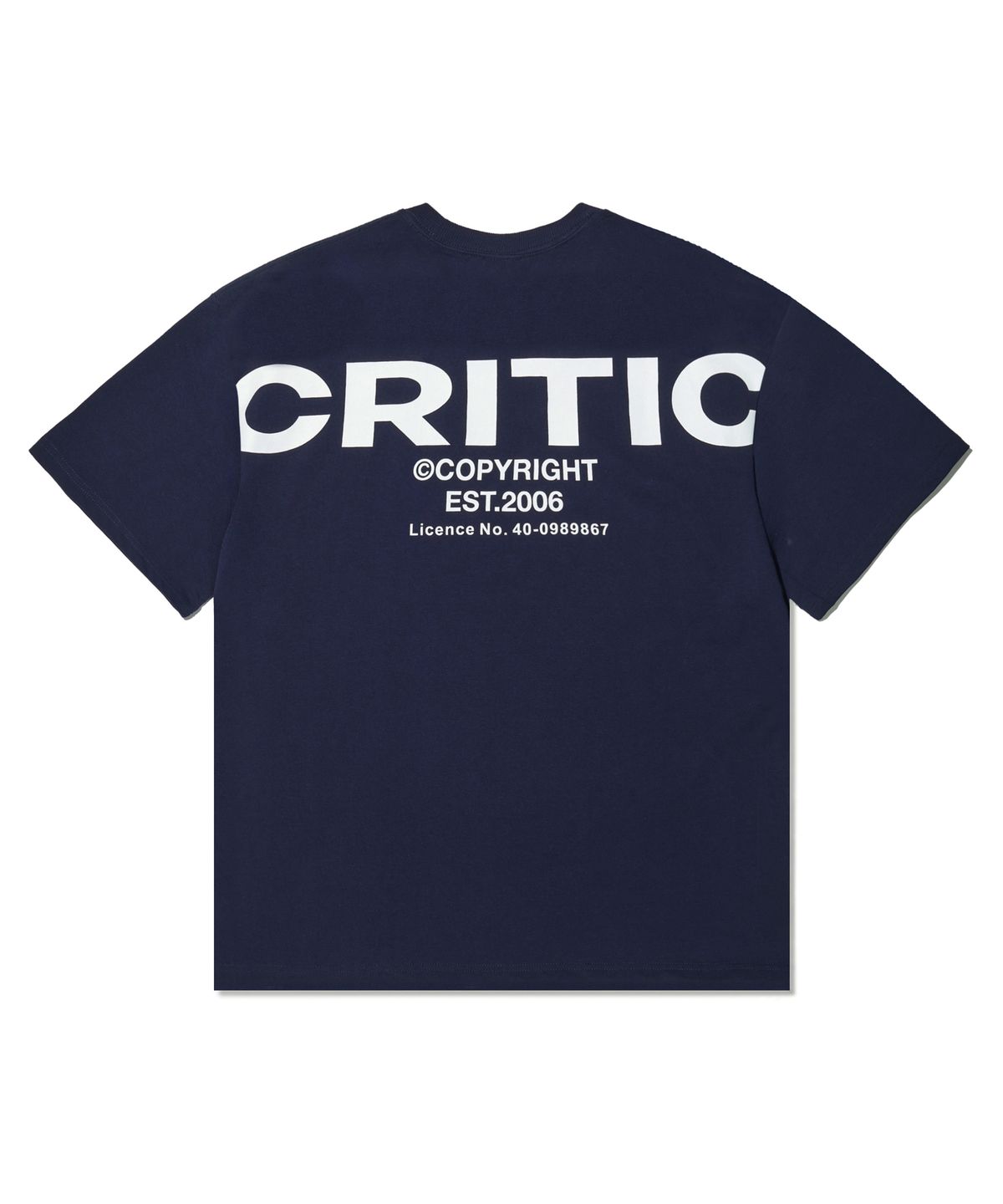 크리틱(CRITIC) Og Logo T-Shirts Navy