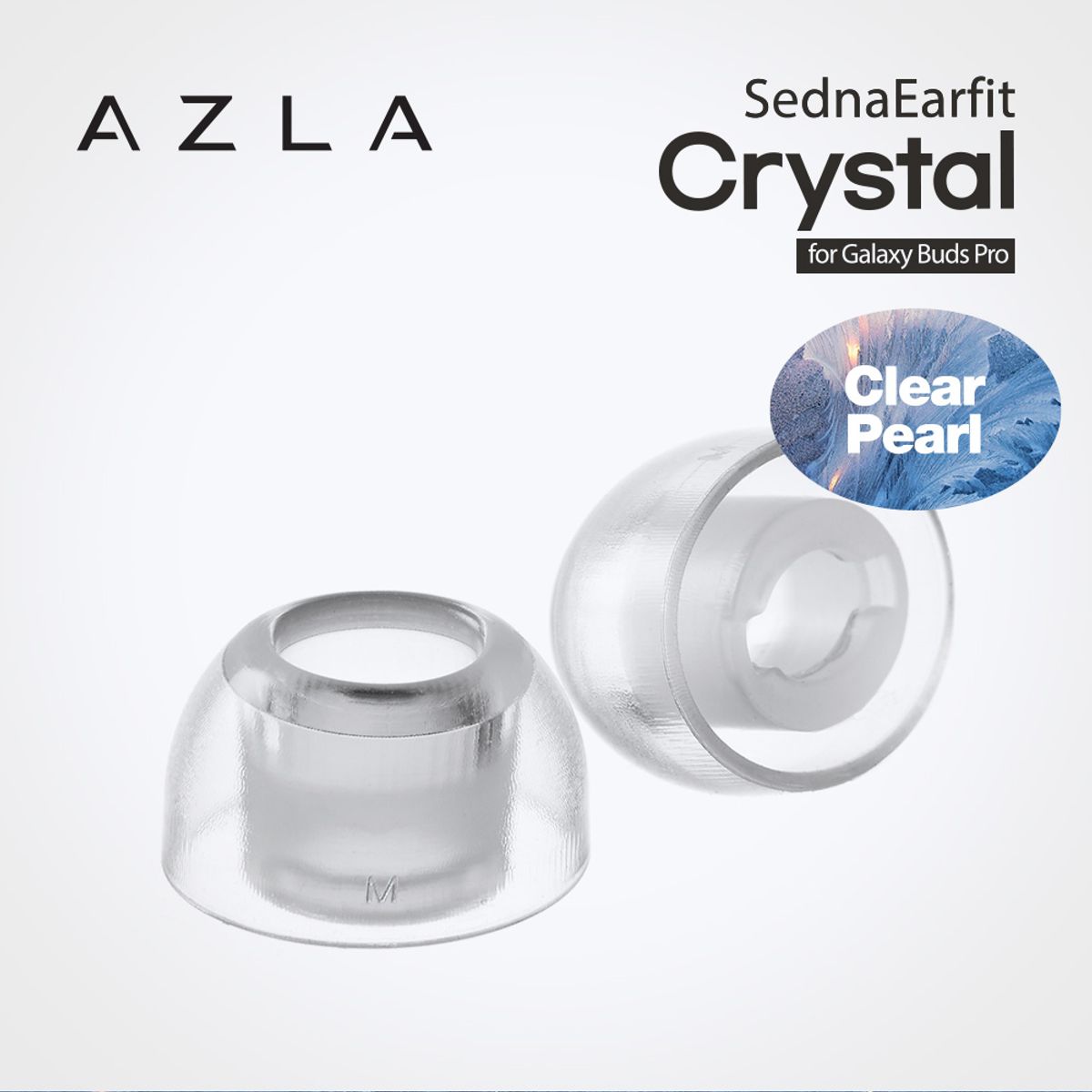 아즈라(AZLA) SednaEarfit 이어팁 크리스탈 For 갤럭시 버즈 프로(Pearl)