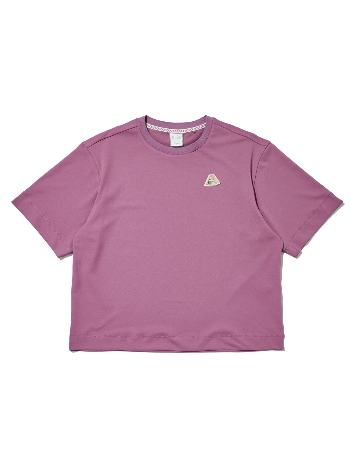 아이더(EIDER) COLD BRR (콜드브루) 여성 라운드 티셔츠_Dark Pink