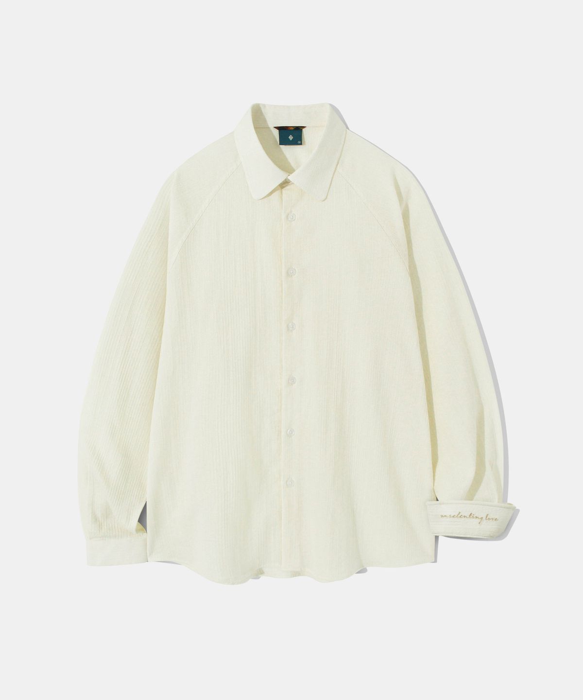 다이아몬드 레이라(DIAMOND LAYLA) Stitch Stripe Shirt S114  Elephant Ivory
