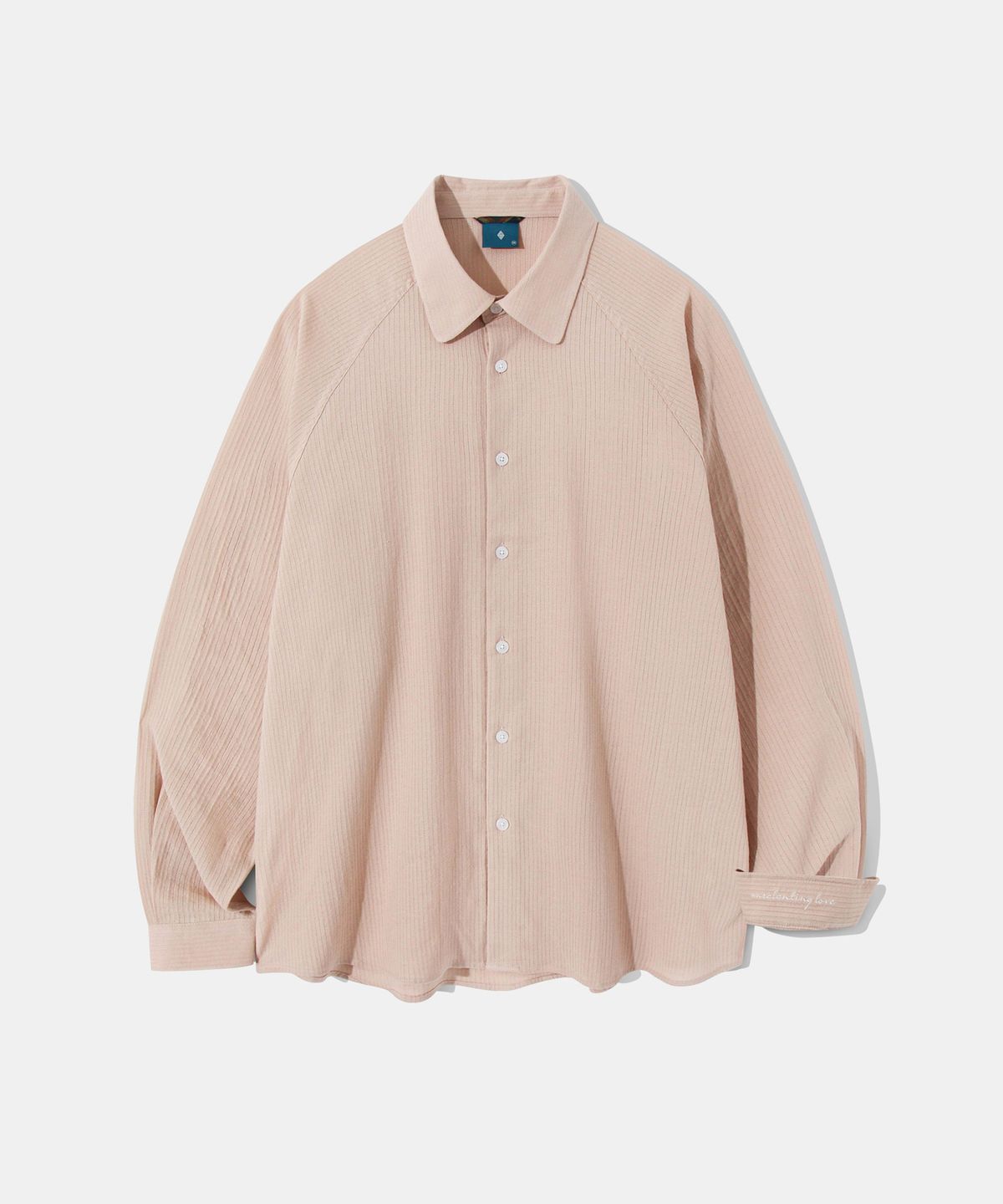 다이아몬드 레이라(DIAMOND LAYLA) Stitch Stripe Shirt S114  Indy Pink
