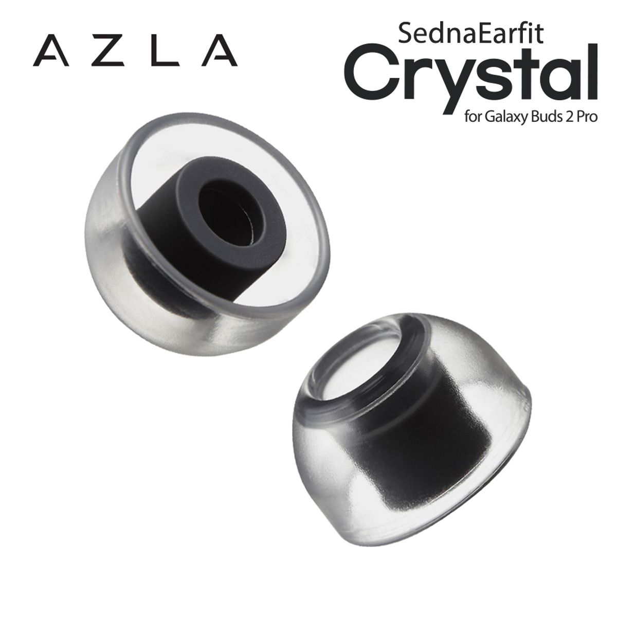 아즈라(AZLA) SednaEarfit 이어팁 크리스탈 For 갤럭시 버즈2 프로(스모키)