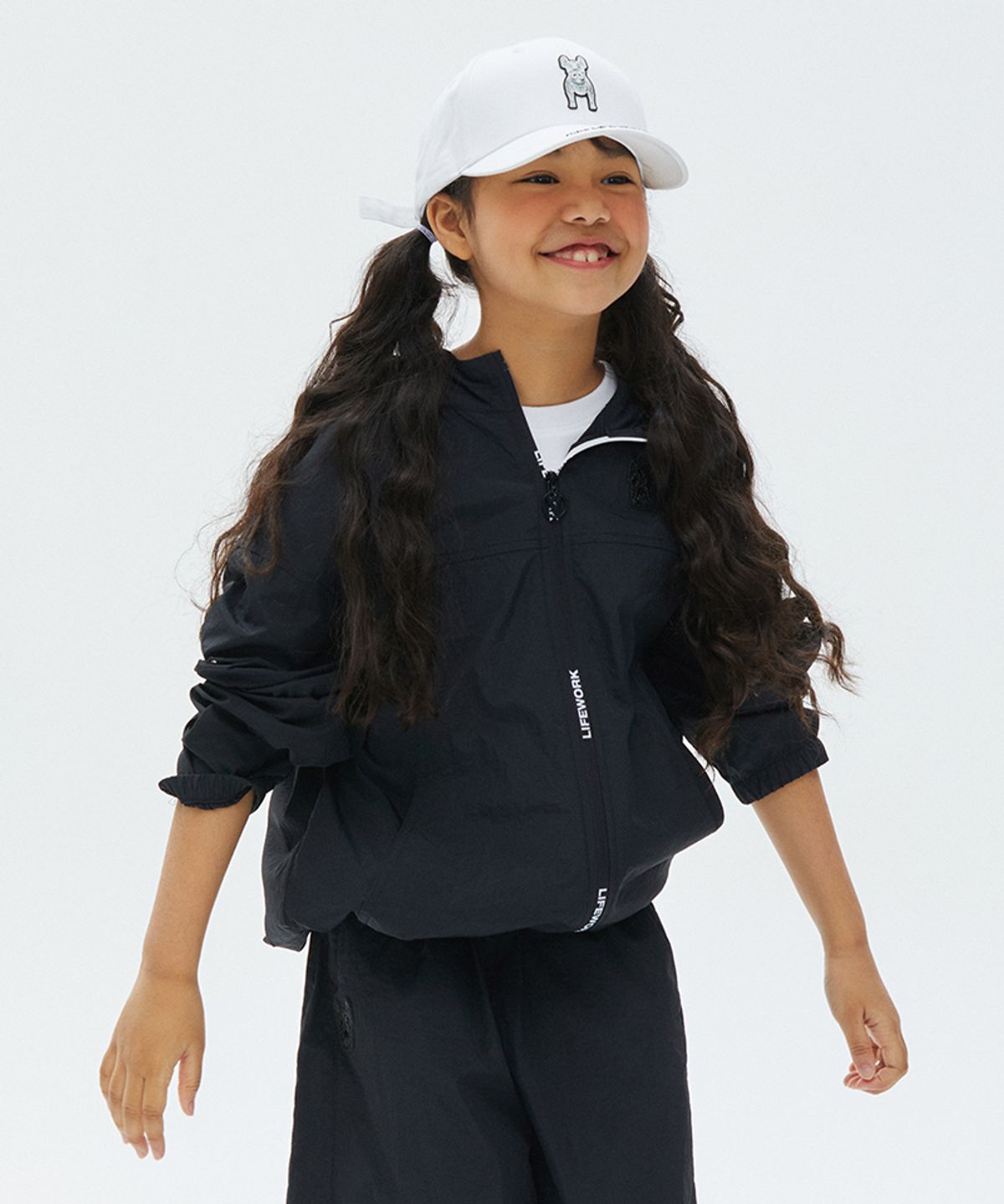 라이프워크 키즈(LIFEWORK KIDS) 키즈) 나일론 코지 후드 자켓