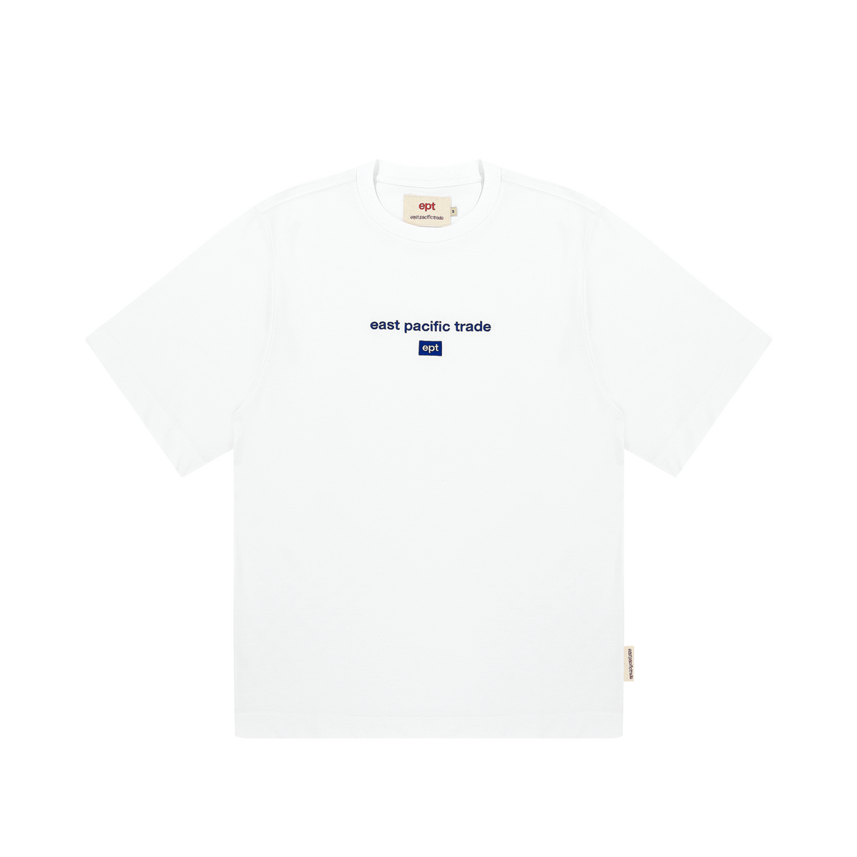 이피티(EPT) EMBROIDERED LOGO T-SHIRT (WHITE)