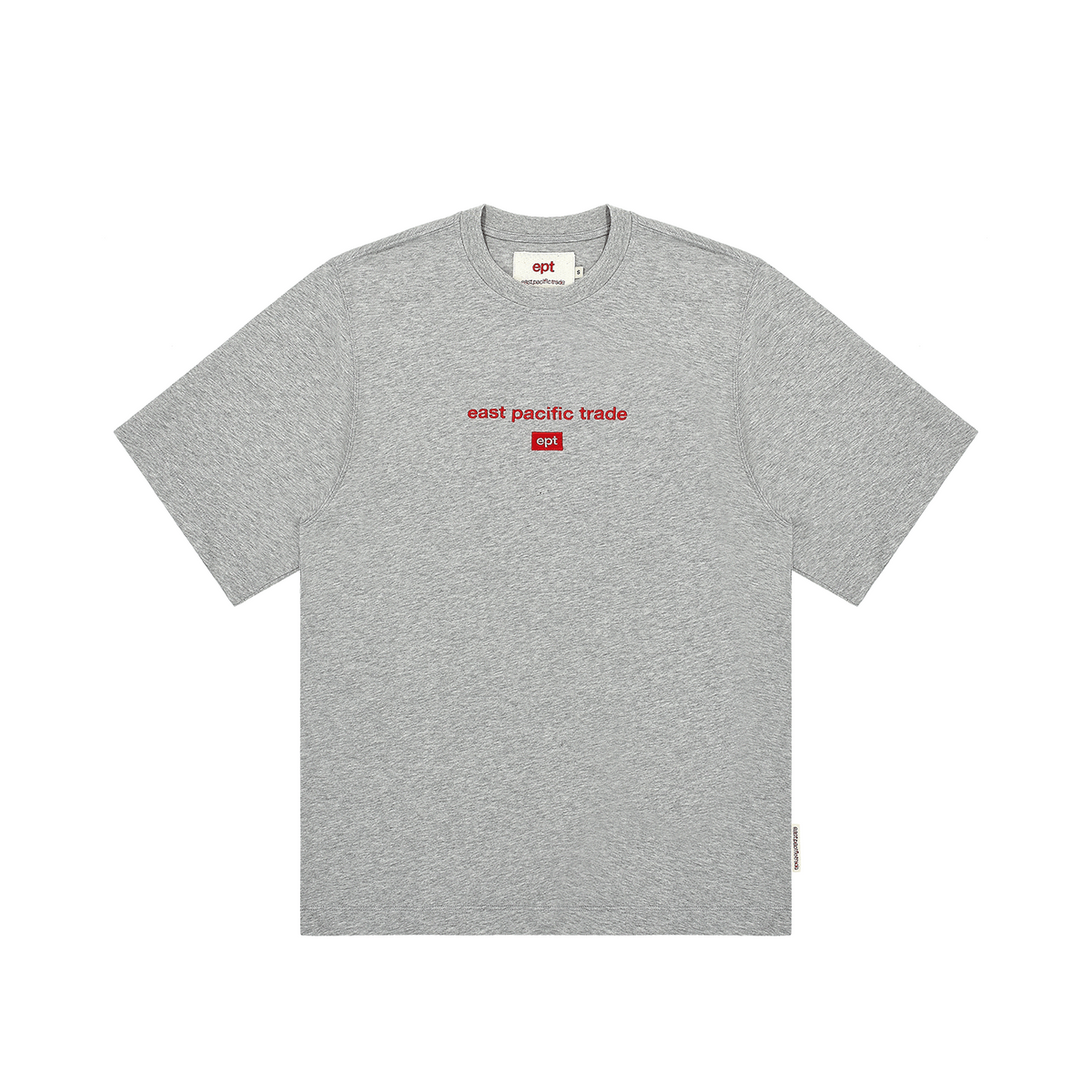 이피티(EPT) EMBROIDERED LOGO T-SHIRT (MELANGE)