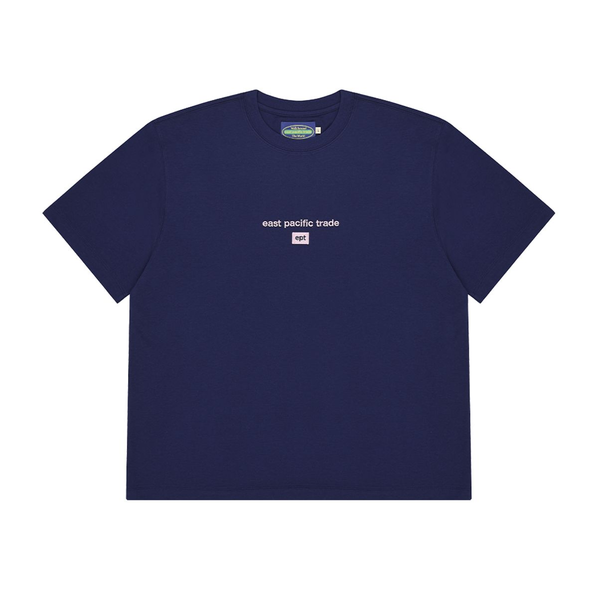 이피티(EPT) EMBROIDERED LOGO T-SHIRT (NAVY)