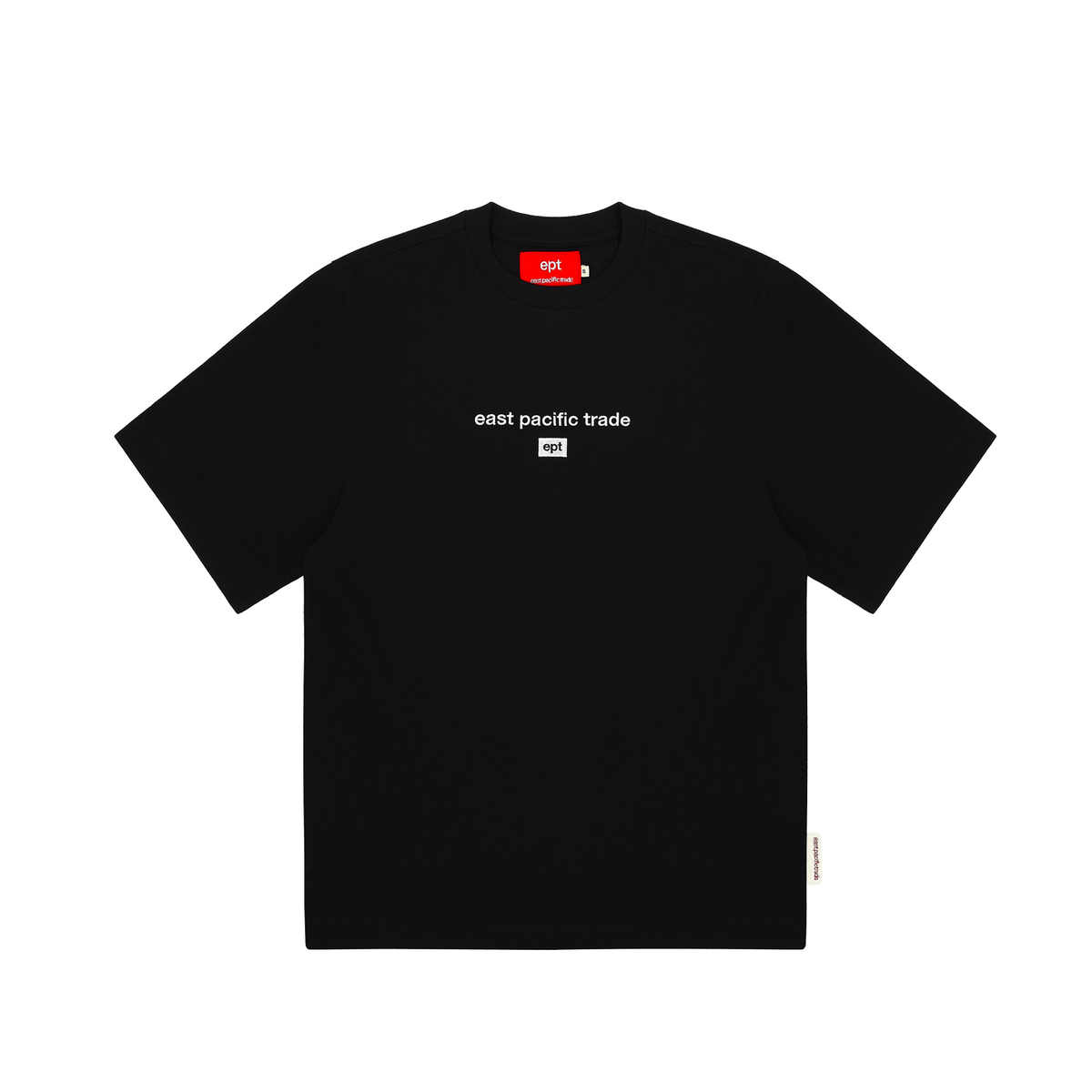 이피티(EPT) EMBROIDERED LOGO T-SHIRT (BLACK)