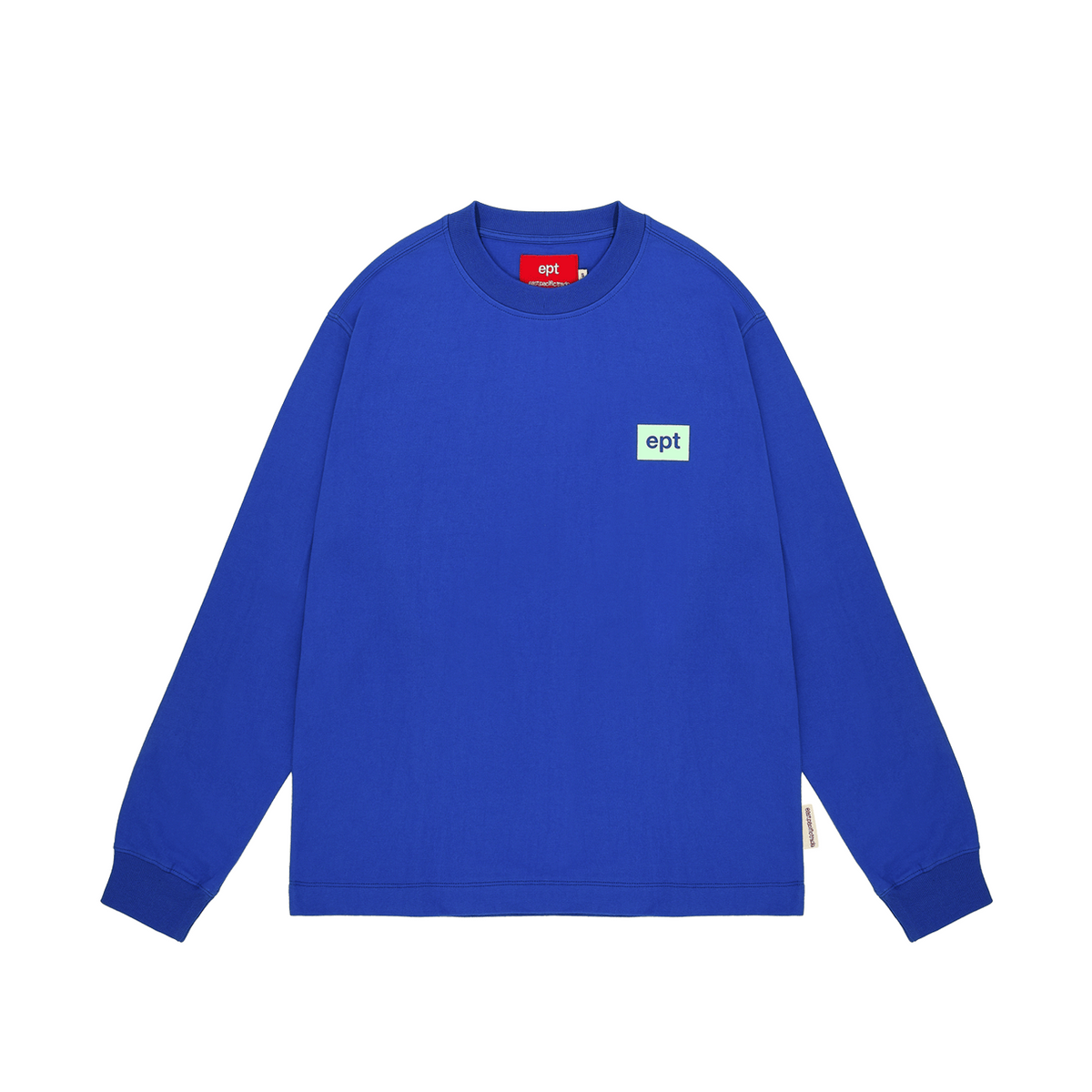 이피티(EPT) BOX LOGO LONG SLEEVE (BLUE)