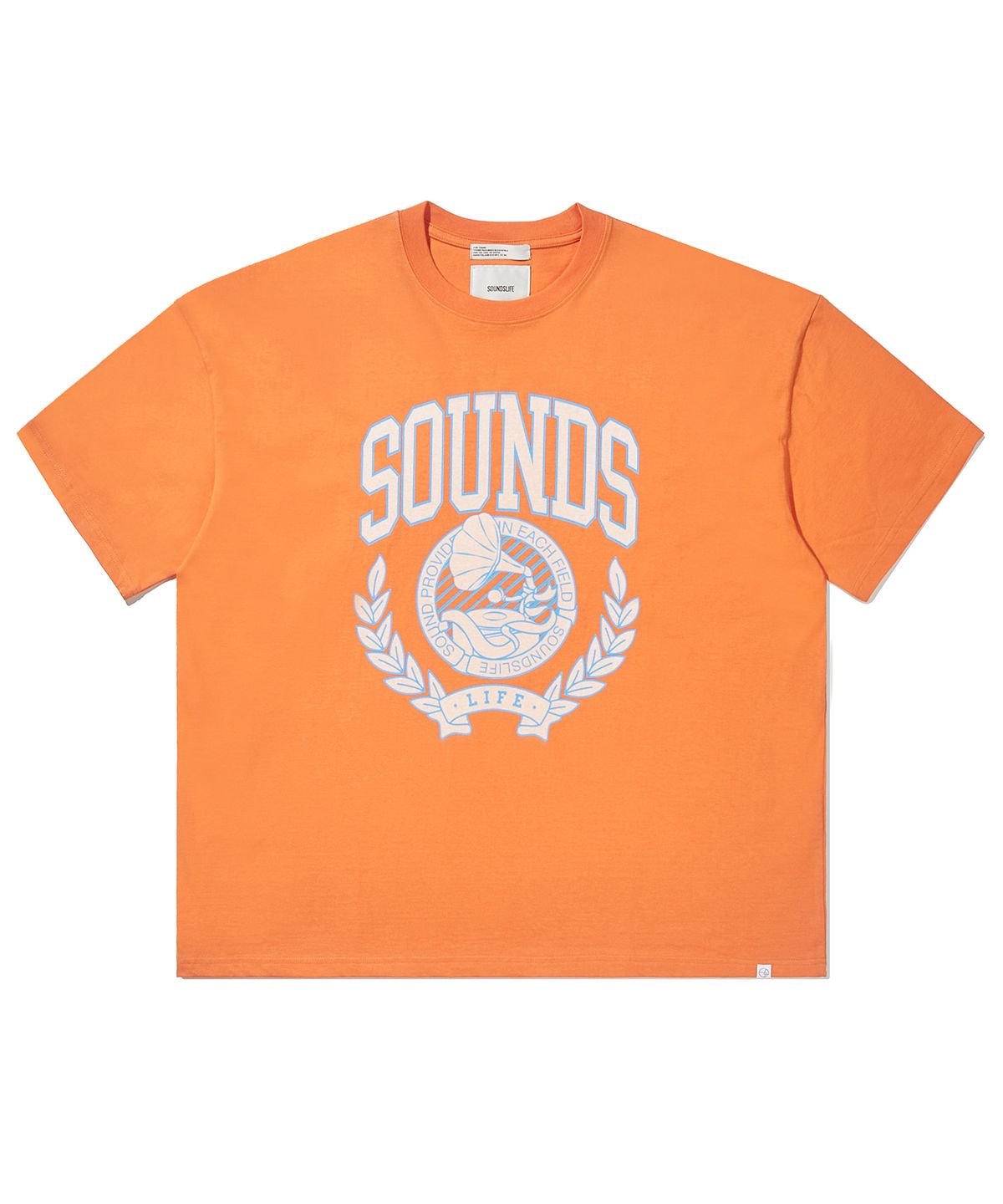 사운즈라이프(SOUNDSLIFE) Sounds Graphic T-Shirt Orange