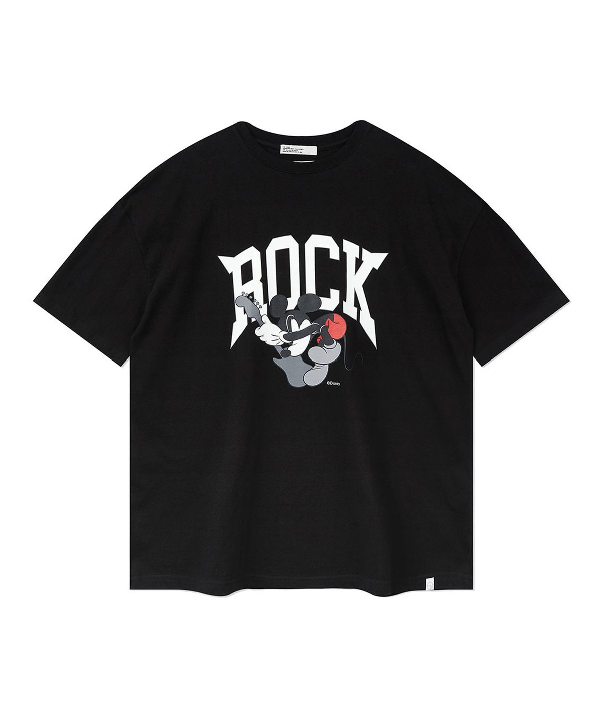 사운즈라이프(SOUNDSLIFE) Mickey Rock T-Shirt Black