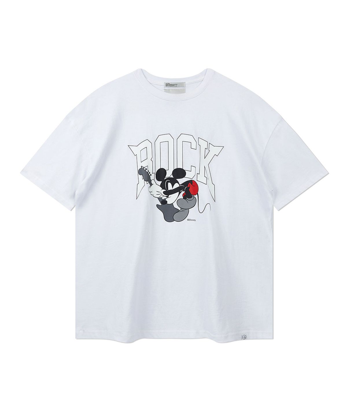 사운즈라이프(SOUNDSLIFE) Mickey Rock T-Shirt White