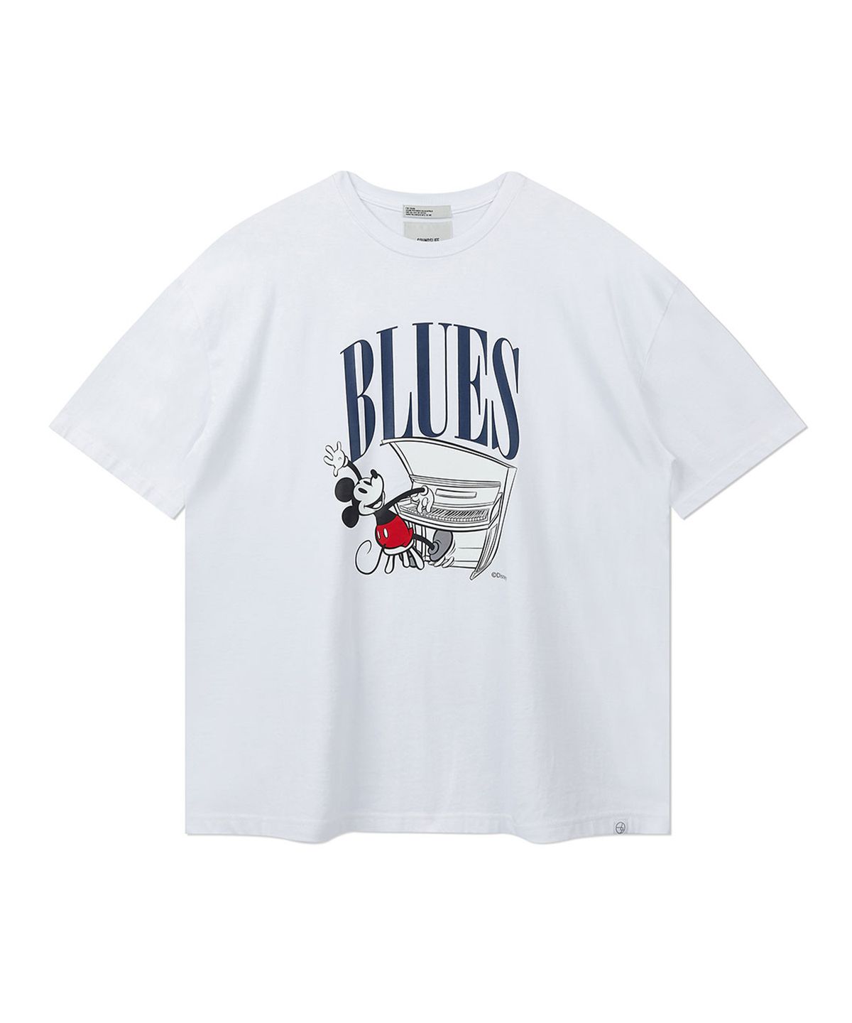 사운즈라이프(SOUNDSLIFE) Mickey Blues T-Shirt White