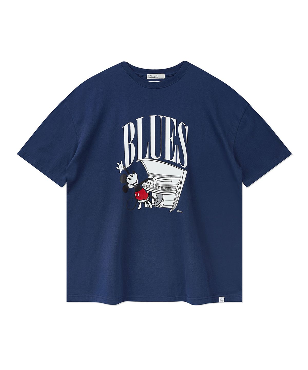 사운즈라이프(SOUNDSLIFE) Mickey Blues T-Shirt Navy