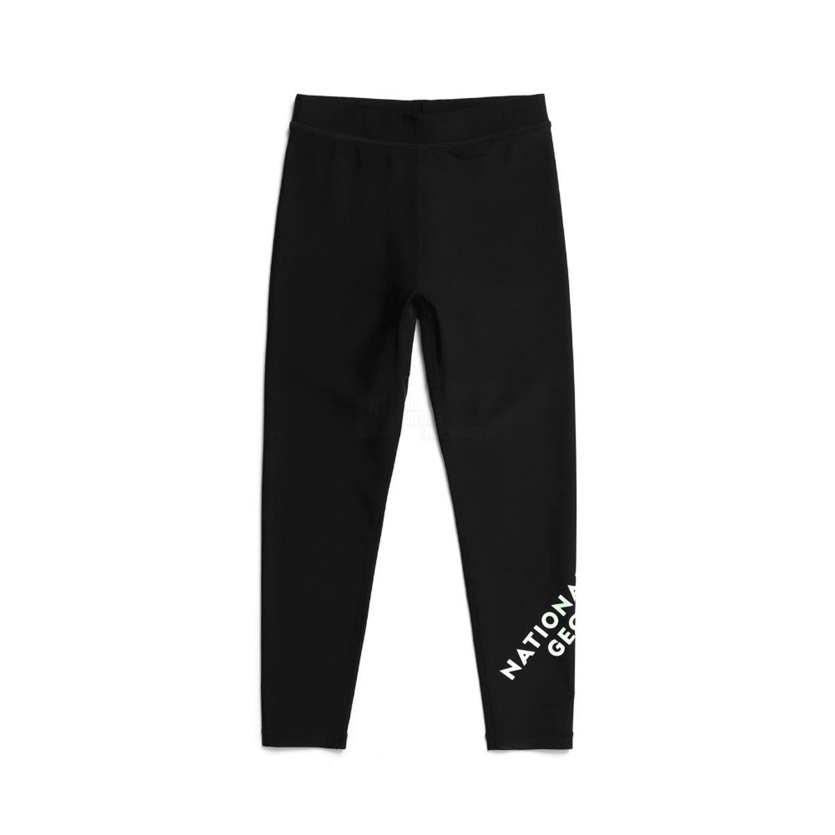 내셔널지오그래픽 키즈(NATIONAL GEOGRAPHIC KIDS) K232UWL610 에센셜 워터 레깅스 CARBON BLACK