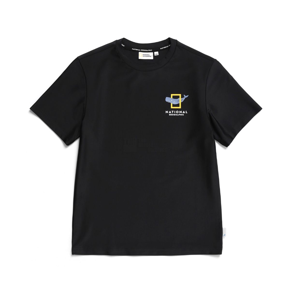 내셔널지오그래픽 키즈(NATIONAL GEOGRAPHIC KIDS) K232URG650 워터 반팔 라운드티 CARBON BLACK