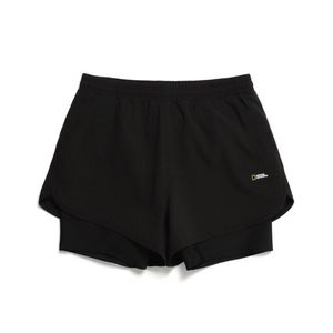 K232GWL650 여아 레이어드 보드숏 CARBON BLACK