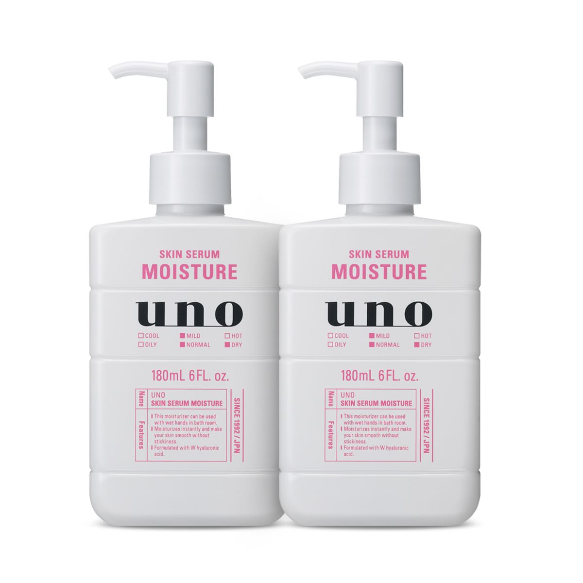 우노(UNO) 스킨 세럼 모이스처 A 180ml x2개