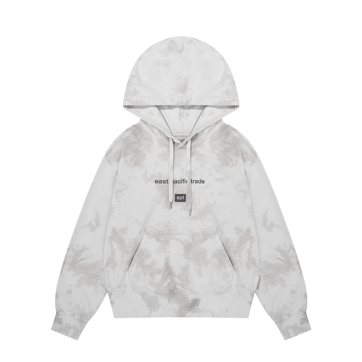 이피티(EPT) TIE-DYE CLASSIC LOGO HOODIE (GREY)