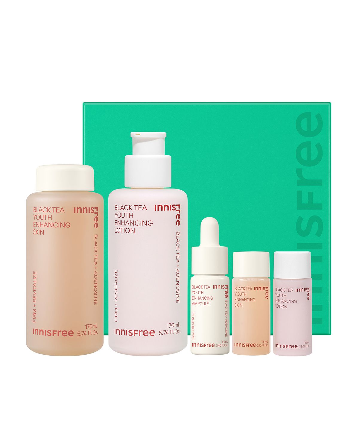 이니스프리(INNISFREE) 블랙티 유스 인핸싱 스킨케어 세트