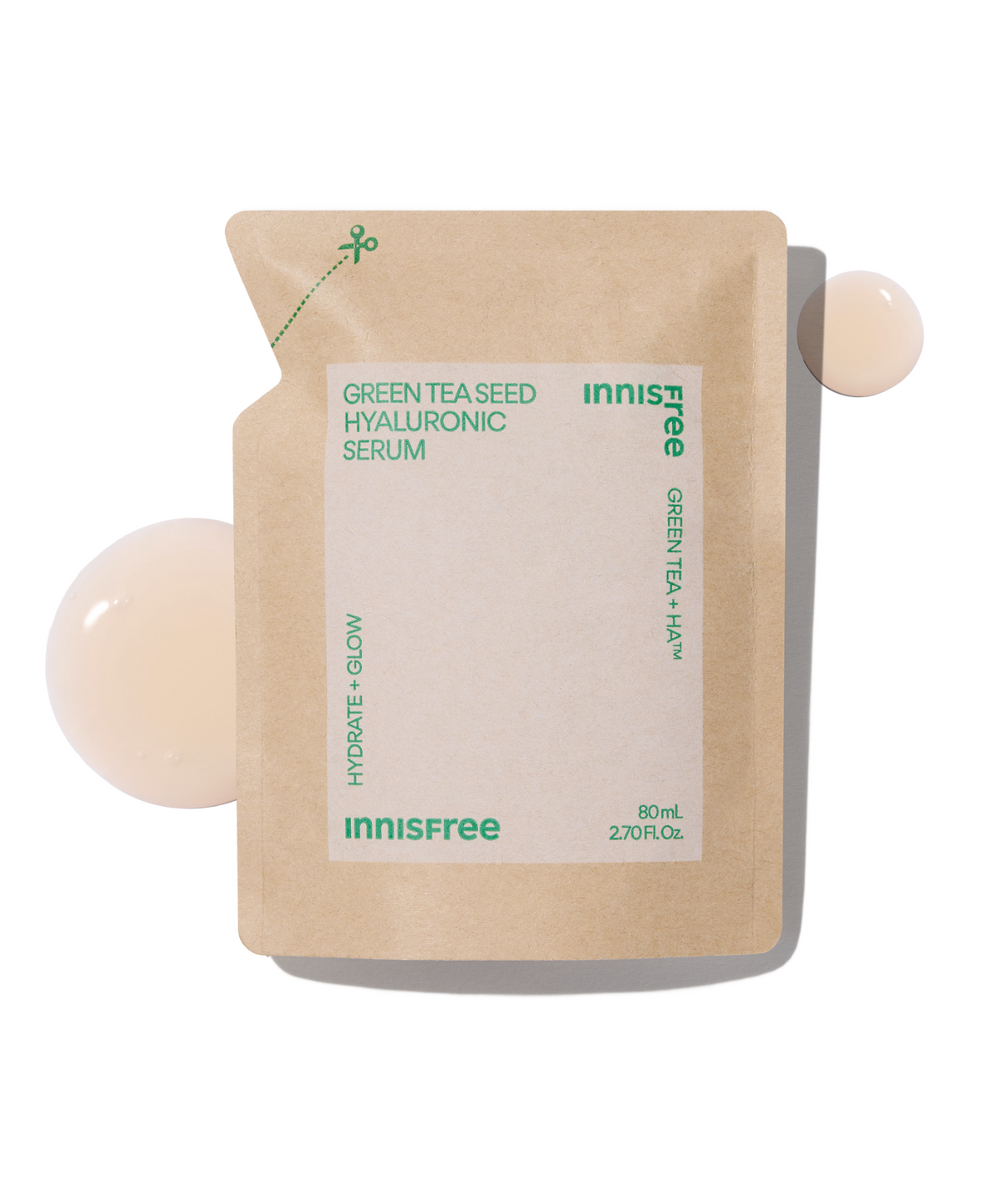 이니스프리(INNISFREE) 그린티 씨드 히알루론산 세럼 리필 80mL