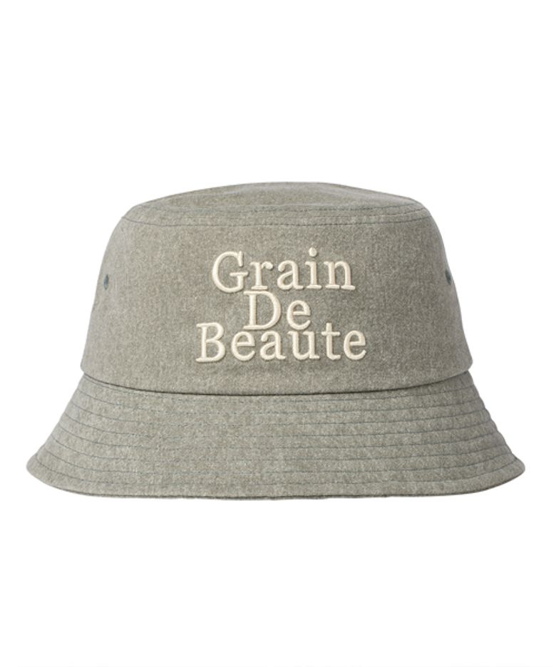 Washed Basic Bucket Hat [Khaki]