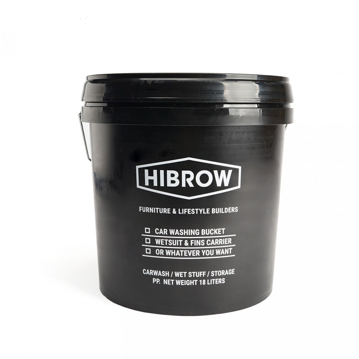 하이브로우(HIBROW) 워크 버킷 : 블랙
