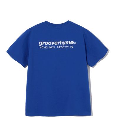 그루브라임(GROOVE RHYME) (W) NYC LOCATION T-SHIRTS (BLUE) [LRARCTA402M]