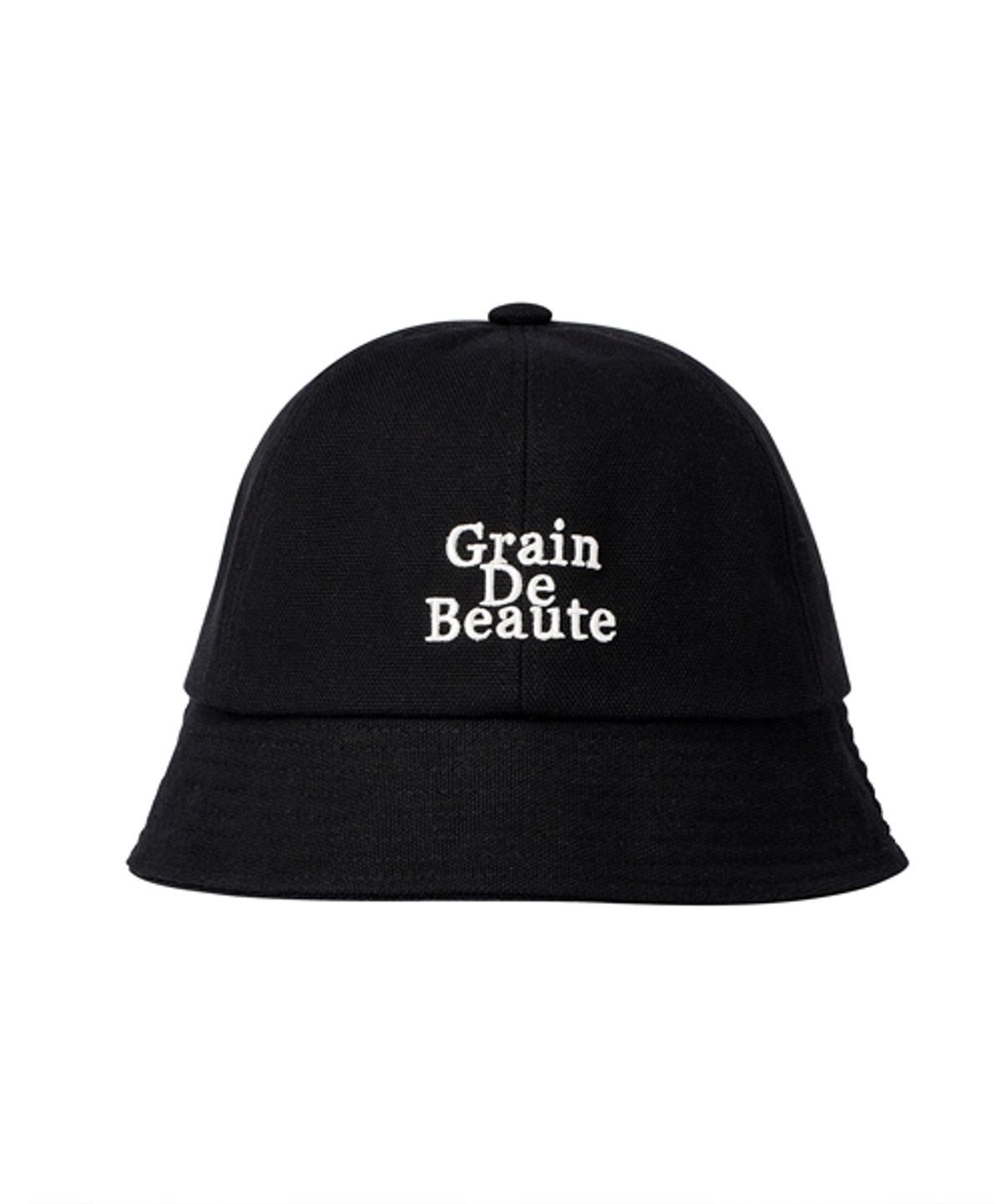 그랭드보떼(GRAIN DE BEAUTE) Washed Bucket Hat [Black]