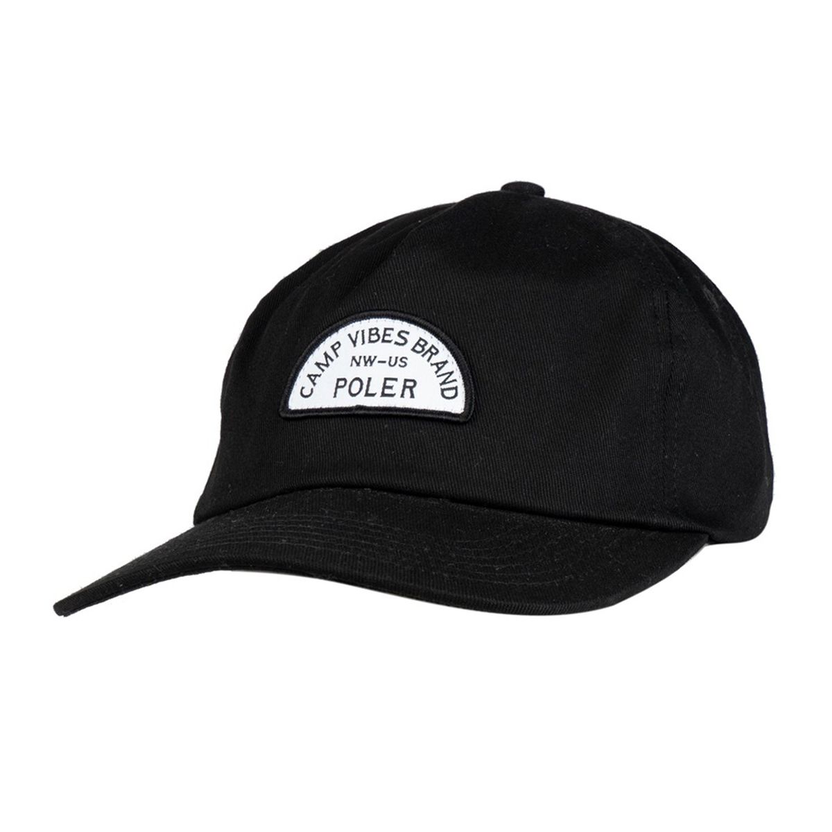 폴러스터프(POLERSTUFF) 바이브스 패치 햇 BLACK