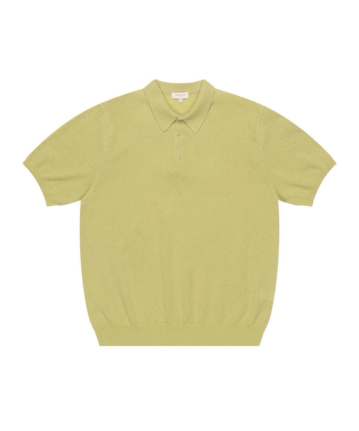프로드셔츠(PRODESHIRT) 빈티지 린넨 피케 폴로 니트 (허브)
