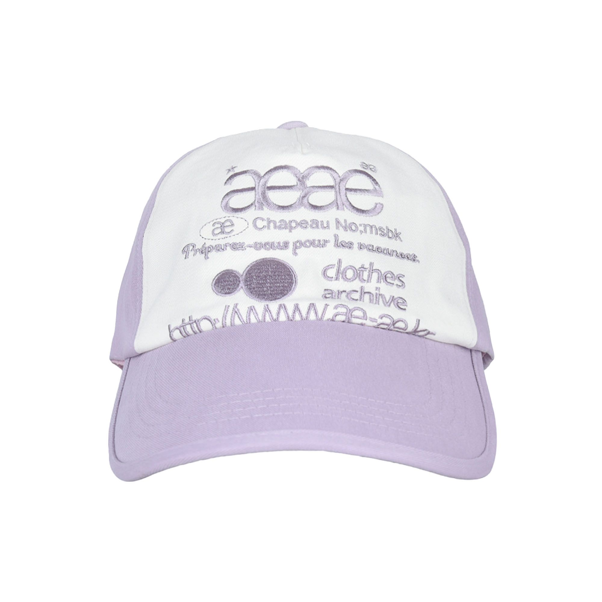 ★AEAE★ WEB LOGO 5 PANNEL BALL CAP LAVENDAR A231UAA02LA MUSINSA | AEAE WEB LOGO 5 PANNEL BALL CAP - [LAVENDAR]