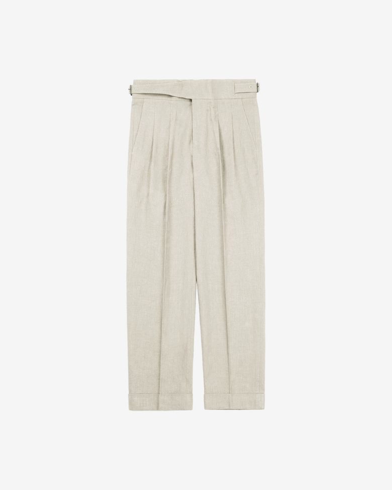 8s Linen Gurkha Trousers (Oatmeal)
