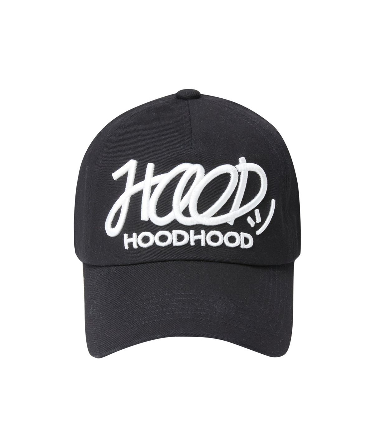 후드후드(HOODHOOD) 시그니처 로고 볼캡 블랙