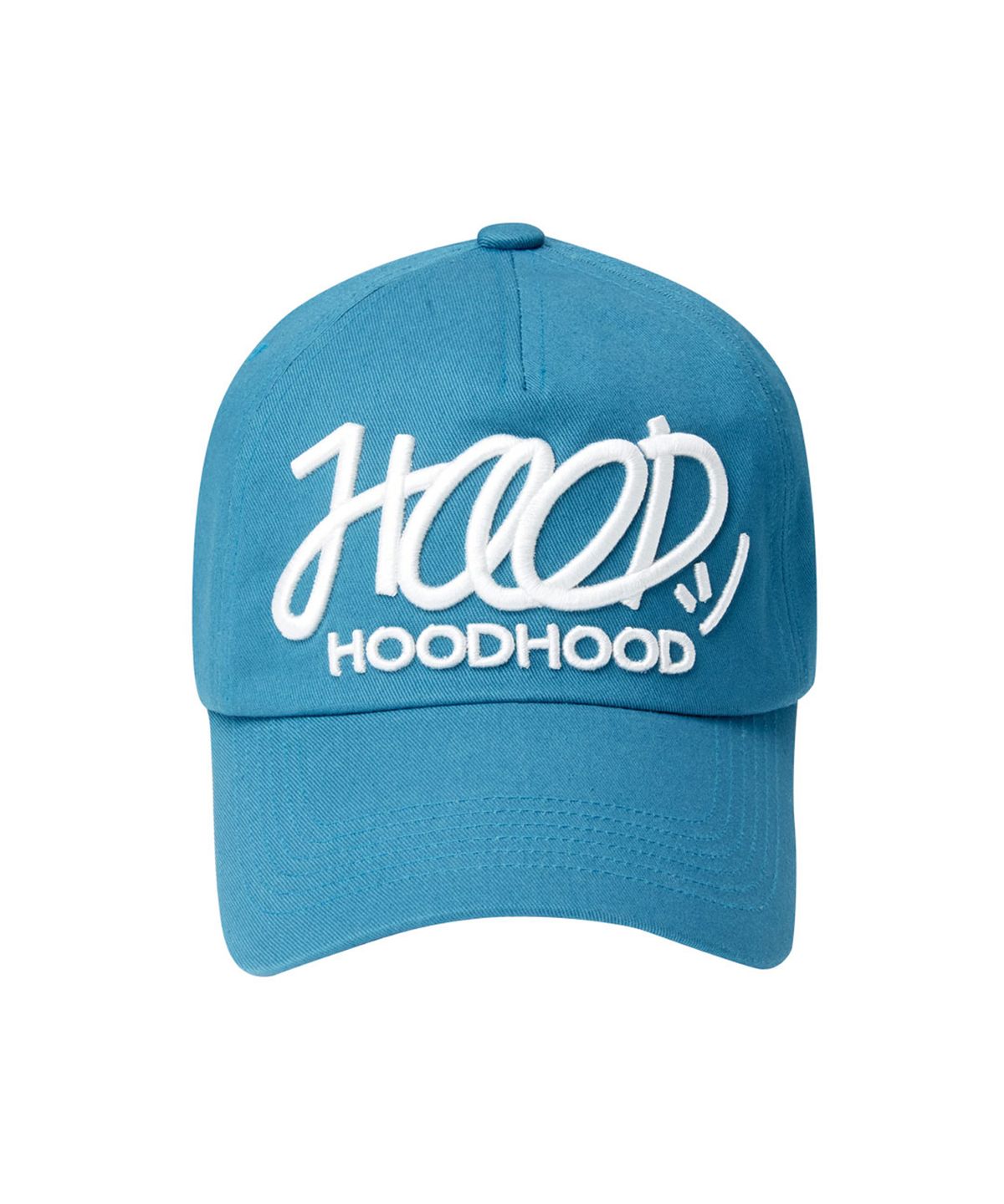 후드후드(HOODHOOD) 시그니처 로고 볼캡 청록