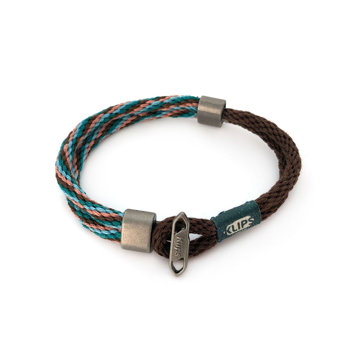 클립스 어반(KLIPS URBAN) 잭 브라운 남자 실팔찌