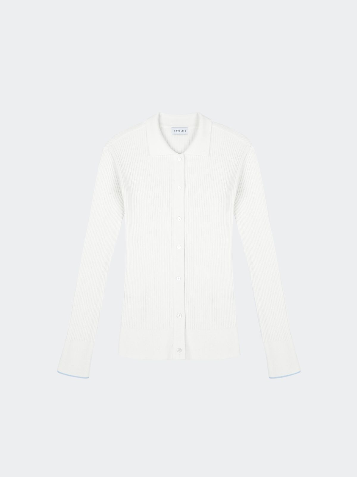 해브레스(HAVELESS) LINDA MODAL-BLEND CARDIGAN WHITE
