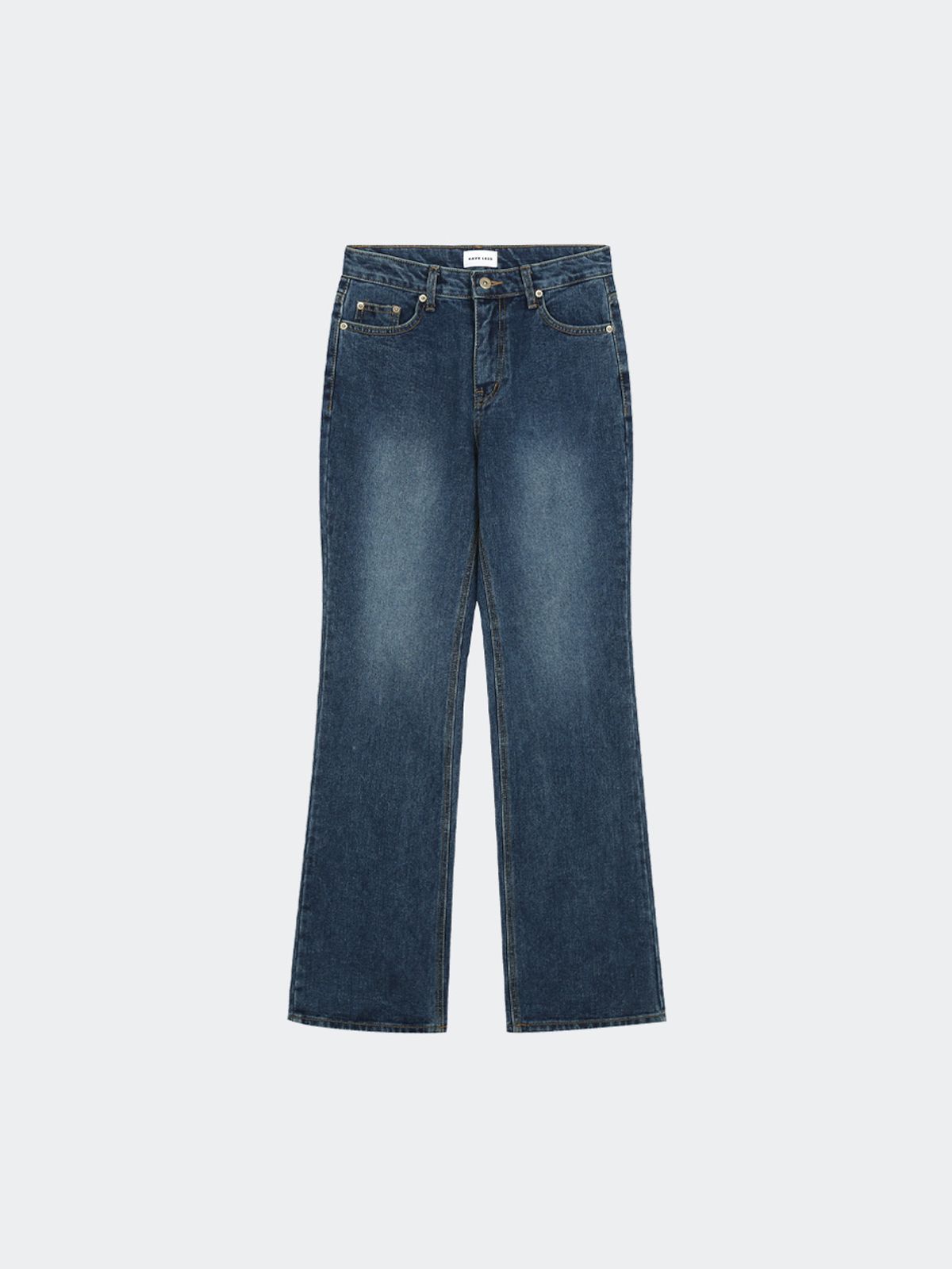 해브레스(HAVELESS) GEMMA BOOTS CUT JEANS BLUE