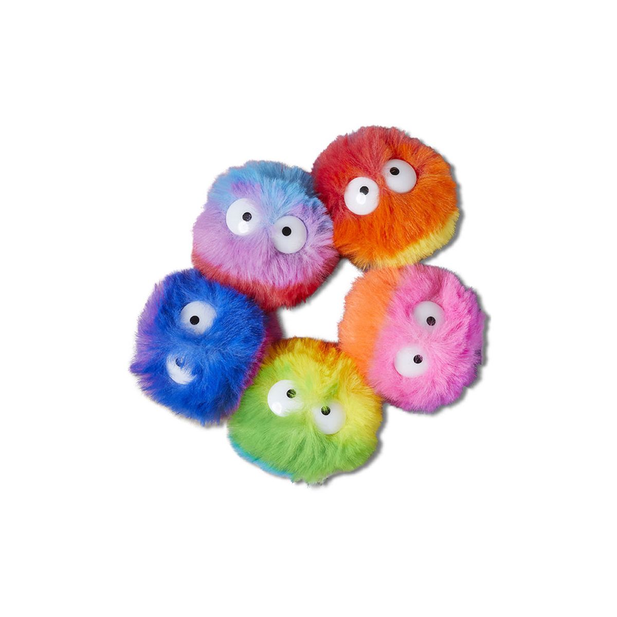 크록스(CROCS) 지비츠 FUZZYPUFFCHARACTERS5PACK